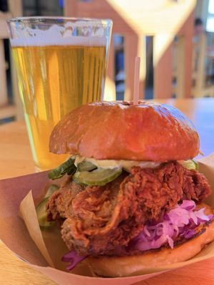 Burgers & Half Bottles by null