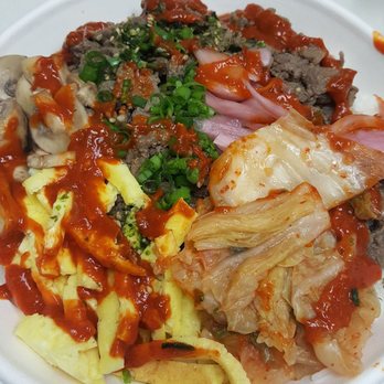 Bowl Gogi - Beef Bowl with the Make Me Cry sauce. - Korean Near Me - Bellevue, Washington Bowl Gogi - Beef Bowl with the Make Me Cry sauce. - Korean Near Me - Bellevue, Washington