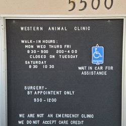 Western Animal Clinic