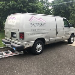Master Craft Installations - Work Van on Site