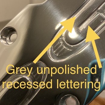 Mirror Finish Polishing - Engraved recessed NOT prepped at all instead skipped this step...lied to say it was a better part that I got. It's JUNK - Auto Detailing Near Me - Springfield, Missouri