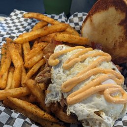 Spicy Barnyard Burger