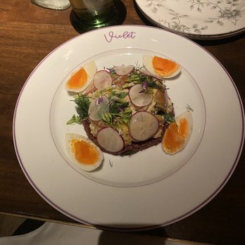 Violet Bistro - Tuna niciose Salad - French Near Me - Los Angeles, California Violet Bistro - Tuna niciose Salad - French Near Me - Los Angeles, California