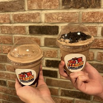Flamin Feathers - Oreo Milkshake  Chocolate Milkshake - Burgers Near Me - Union, New Jersey