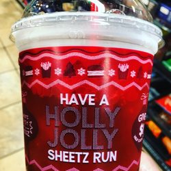 Sheetz - I'm still able to have a Holly Jolly Sheetz run, even here in February!