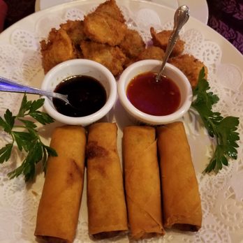 The Basil Restaurant - Delicious tempura potstickers and yummy eggrolls - Thai Near Me - Carson City, Nevada