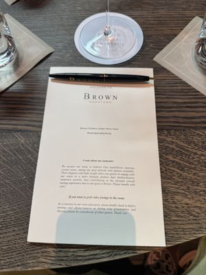 Menu photo 7 Brown Downtown Napa Napa, CA