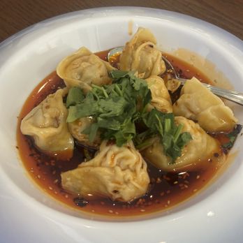 Dumpling Kitchen & Bar - Chili Oil Wonton: 5/5 - Dim Sum Near Me - Burlingame, California Dumpling Kitchen & Bar - Chili Oil Wonton: 5/5 - Dim Sum Near Me - Burlingame, California