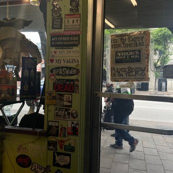 Aaron's Rock & Roll - View from checkout - Accessories Near Me - Austin, Texas