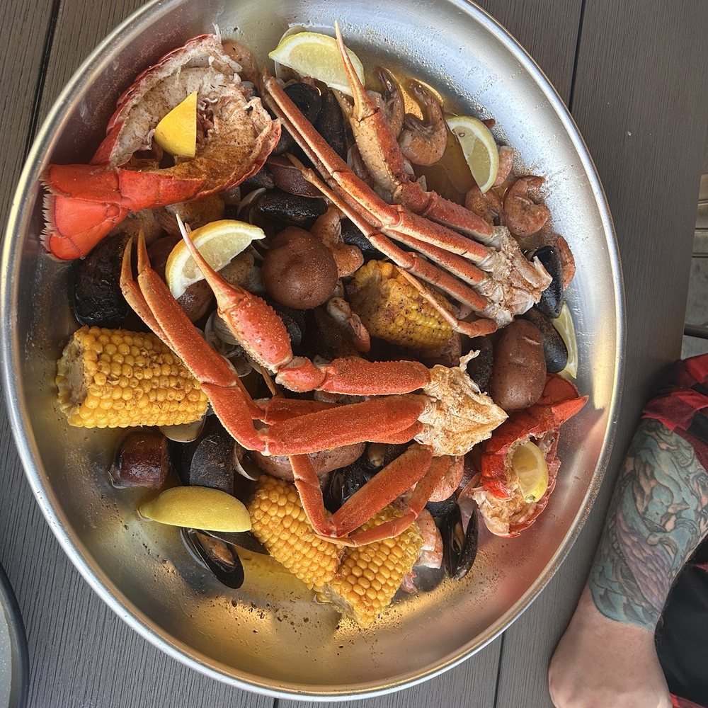 Seafood medley for two, YUM!! Seafood medley for two, YUM!!