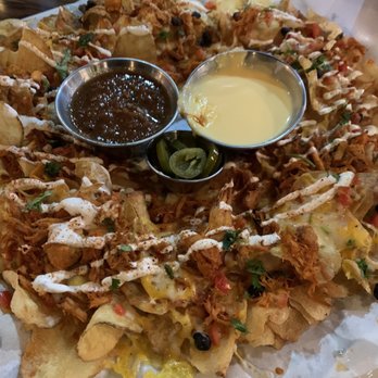 Carolina Brewery - Potato Chips instead of nachos. I like nachos chips better. Not enough black beans. - Brewpubs Near Me - Pittsboro, North Carolina Carolina Brewery - Potato Chips instead of nachos. I like nachos chips better. Not enough black beans. - Brewpubs Near Me - Pittsboro, North Carolina