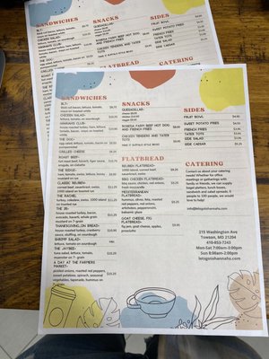 Menu photo 6 Hannah's Cafe Towson, MD Menu photo 6 Hannah's Cafe Towson, MD