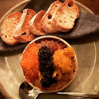 3rd Cousin - Famous Uni Crème Brûlée - New American Near Me - San Francisco, California