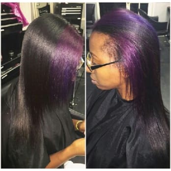 Styled By Mickey - Half head sew in with color - Hair Stylists Near Me Styled By Mickey - Half head sew in with color - Hair Stylists Near Me
