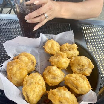JP Waterfront - Hand Battered Mushrooms! - Bars Near Me - Gibraltar, Michigan