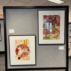 Ann Arbor District Library - Art exhibit at Ann Arbor District Library