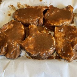 Marinade all applied.