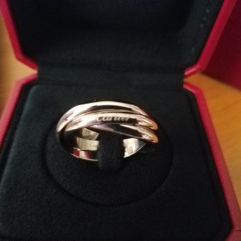 Cartier - Trinity ring in white gold (size 70). - Jewelry Near Me - Beverly Hills, California