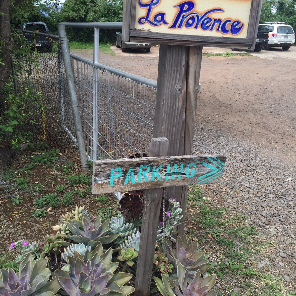 La Provence - Parking! - French Near Me - Kula, Hawaii