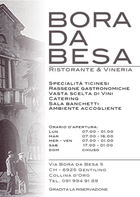 Menu photo 2 Bora Da Besa Gentilino, TI