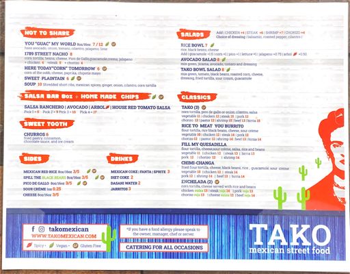 Menu photo 2 Don Chuy's Tako Harrison, NY Menu photo 2 Don Chuy's Tako Harrison, NY