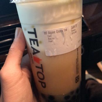 Tea Top - alpine green tea with cheese top! - Bubble Tea Near Me - Houston, Texas Tea Top - alpine green tea with cheese top! - Bubble Tea Near Me - Houston, Texas