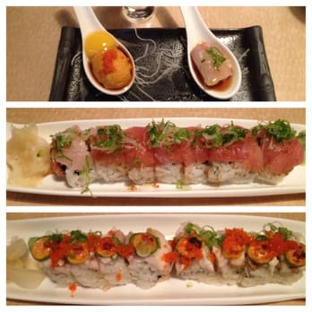 Koo - Spoonfuls of happiness, Azteca roll, Flying Kamikaze roll - Japanese Near Me - San Francisco, California