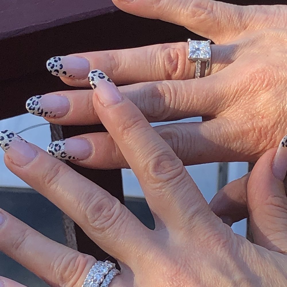 Fancy Nails - Showed a picture of what I wanted and Tammy free-handed it perfectly. - Nail Salons Near Me - Scotts Valley, California