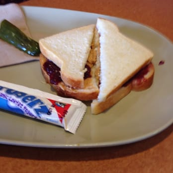 Panera Bread - Messed up looking PB&J for a one year old. Should be fun... - Sandwiches Near Me - Elgin, Illinois