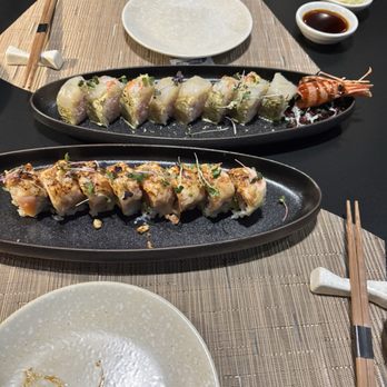 Niku - Ocean Fusion (top) Salmon Specialist (bottom) - Japanese Near Me - Zionsville, Indiana Niku - Ocean Fusion (top) Salmon Specialist (bottom) - Japanese Near Me - Zionsville, Indiana