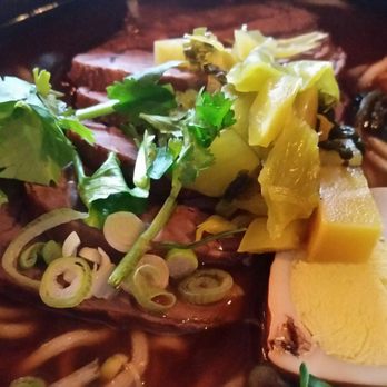 Bubblefish - Taiwanese Beef Noodle Soup. It was warming and filling on a cold day. - Taiwanese Near Me - Philadelphia, Pennsylvania