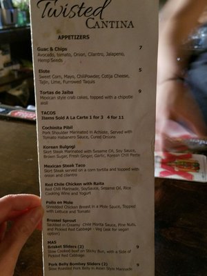 Menu photo 7 Twisted Cantina Chicago, IL