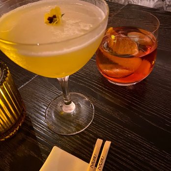 Nobu Washington D.C - Pina Martini and Oni Negroni - Japanese Near Me - Washington Dc, District of Columbia