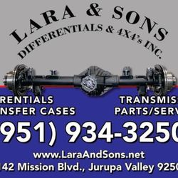 Lara & Sons Differentials 4x4's