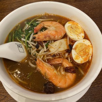 Ipoh Kopitiam - Hokkien prawn mee with 2 giant prawns - Malaysian Near Me - Alhambra, California