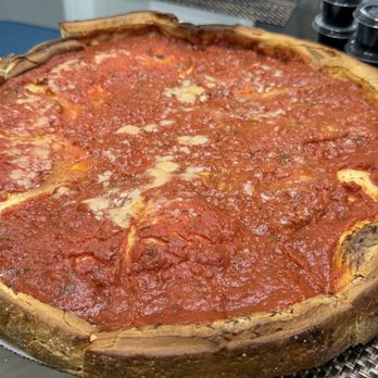 Giordano's - The whole deep dish cheese pie. OMG so good! - Pizza Near Me - Orlando, Florida