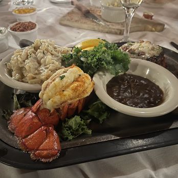 Snake River Saloon and Steakhouse - Lobster Tails Surf & Turf , The best of both worlds - New American Near Me - Keystone, Colorado Snake River Saloon and Steakhouse - Lobster Tails Surf & Turf , The best of both worlds - New American Near Me - Keystone, Colorado