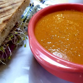 Ogi Deli - Greek Vegetarian Sandwich and Roasted Bell Pepper Soup. - Delis Near Me - Elko, Nevada Ogi Deli - Greek Vegetarian Sandwich and Roasted Bell Pepper Soup. - Delis Near Me - Elko, Nevada