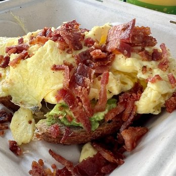 Roasted Toasted Cafe - Da-Hammah avocado toast - Cafes Near Me - Kailua-Kona, Hawaii Roasted Toasted Cafe - Da-Hammah avocado toast - Cafes Near Me - Kailua-Kona, Hawaii