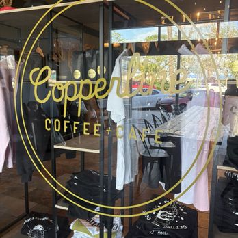 Copperline Coffee & Cafe - Front window - Coffee & Tea Near Me - Daytona Beach, Florida Copperline Coffee & Cafe - Front window - Coffee & Tea Near Me - Daytona Beach, Florida