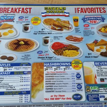 Waffle House - Page 2 of 2 menu - Diners Near Me - Vestavia Hills, Alabama Waffle House - Page 2 of 2 menu - Diners Near Me - Vestavia Hills, Alabama