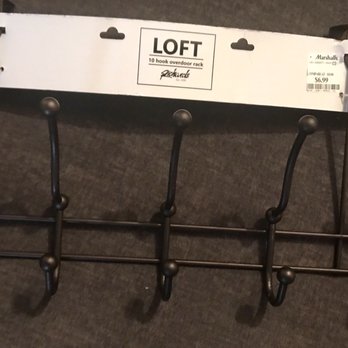 Marshalls - Loft 10 hook overdoor rack by Richards I purchased yesterday for just $6.99! - Department Stores Near Me - Citrus Heights, California