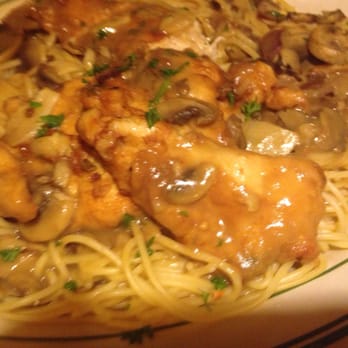 Mama's Cafe Baci - Chicken Marsala - Italian Near Me - Hackettstown, New Jersey Mama's Cafe Baci - Chicken Marsala - Italian Near Me - Hackettstown, New Jersey