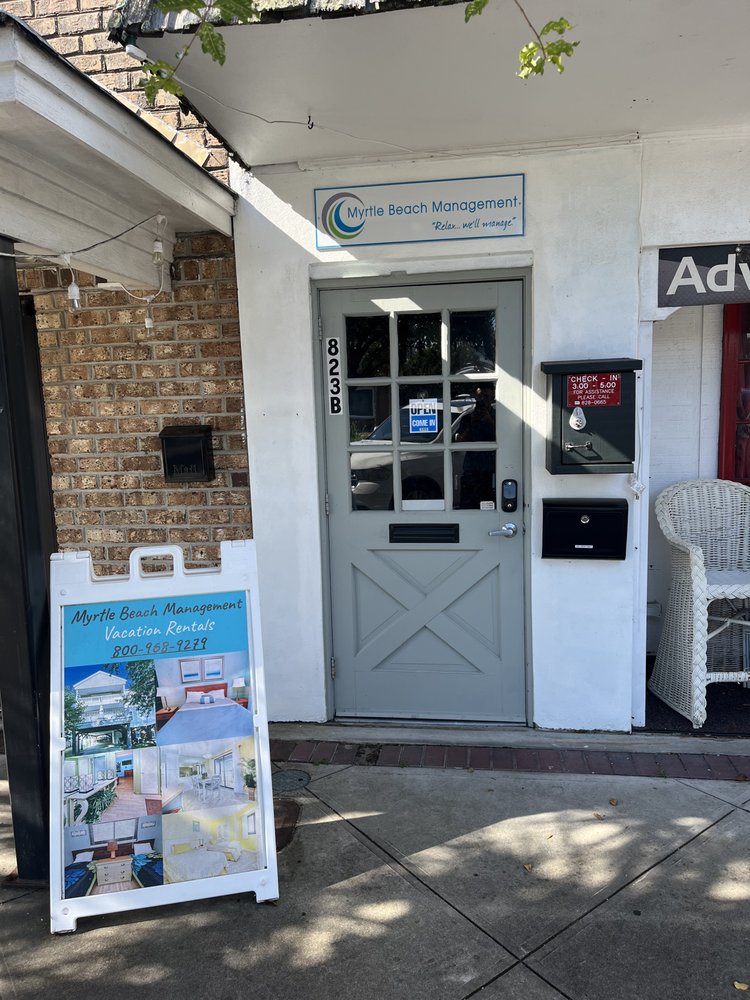 MYRTLE BEACH MANAGEMENT Request Consultation 823B Surfside Dr