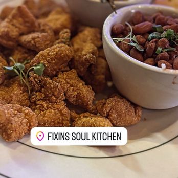 Fixins Soul Kitchen - Fish Nuggets - Soul Food Near Me - Los Angeles, California Fixins Soul Kitchen - Fish Nuggets - Soul Food Near Me - Los Angeles, California
