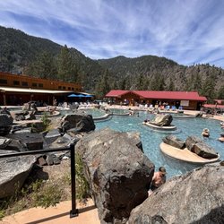 Quinn's Hot Springs Resort - The pools