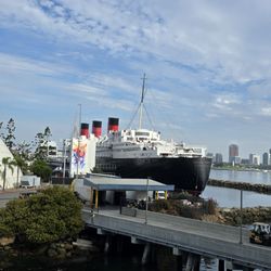 Long Beach Cruise Center - View when disembarking from the ship