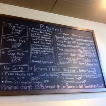 Ramen Dojo - Menu - Ramen Near Me - San Mateo, California Ramen Dojo - Menu - Ramen Near Me - San Mateo, California