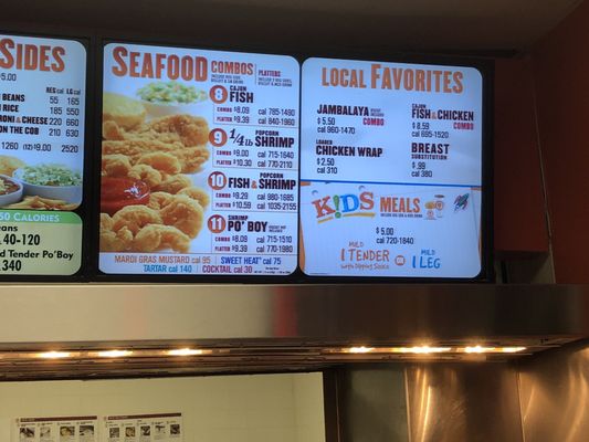 Menu photo 4 Popeyes Hickam AFB, HI