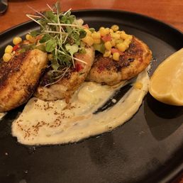 Blackened Walleye Cakes